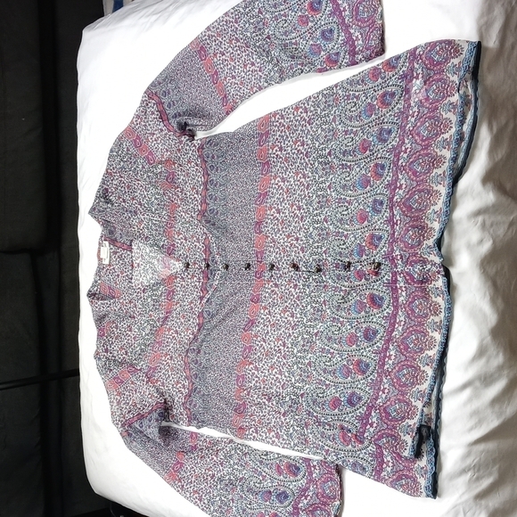 Converse Tops - Converse One Star sheer colored womens button down top